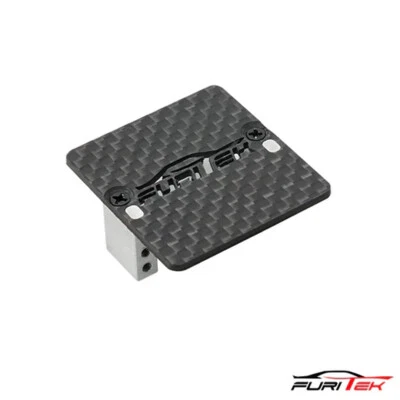 Furitek Carbon Fiber SERVO MOUNT/RADIO DECK for 1/18 TYPHON Mojave GRANITE GROM - Image 1 of 4
