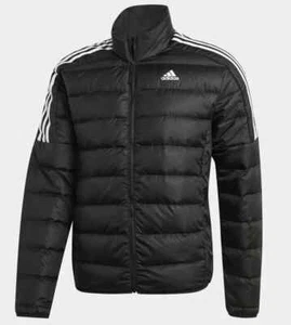 Adidas Essentials Down Insulated TIRO24 Puffer Jacket Men's Black White - Picture 1 of 7
