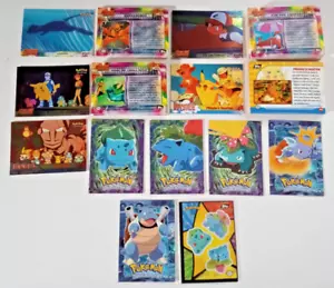 Topps Pokemon First Movie Trading Card Black Logo Lot (79) Duplicates Foil Evo - Picture 1 of 7