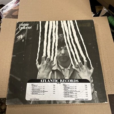 Peter Gabriel - Self Title 1978 Atlantic SD-19181 Timing Strip Promo NM LP - Image 1 of 4