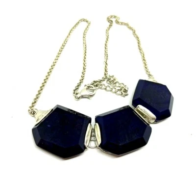 Colar Silpada "Gruta Azul" Prata Esterlina, Lápis, Cristal de Rocha N3024 - Imagem 1 de 4