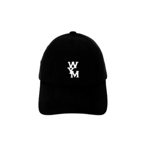Gorra de bola Wooyoungmi Logo negra - 23SS W231AC51991B/W233AC51991B - Imagen 1 de 3