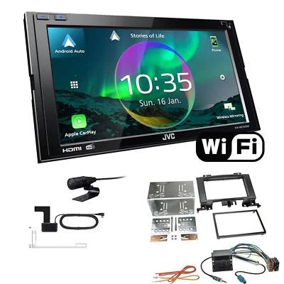 JVC Autoradio WiFi Apple CarPlay Android Auto für Volkswagen VW Crafter Quadlock - Bild 1 von 4