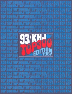 Vintage 1967 Radio Hollywood 93 KHJ Top 300 List Illustrated Booklet + Mailer - Picture 1 of 4