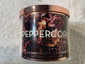 Bath & Body Works  Peppercorn, 3 Wick Candle 14.5 Ounces ~ Rare Discontinued - Picture 1 of 8