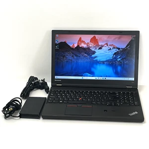 Lenovo ThinkPad 15.6" FHD Laptop i7-4810MQ 32GB RAM 256B SSD Quadro K1100M W541 - Picture 1 of 11