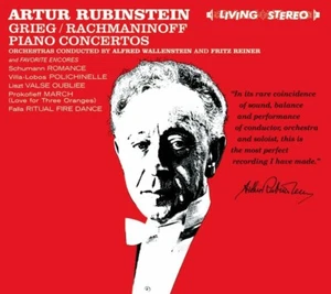 Artur Rubinstein: Grieg - Rachmaninoff And Favorite Encores (CD) - Foto 1 di 2