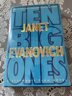 Signed 1st Edition,  Janet Evanovich Ten Big Ones, 2004 Stephanie Plum Novel Foto 1 de 4