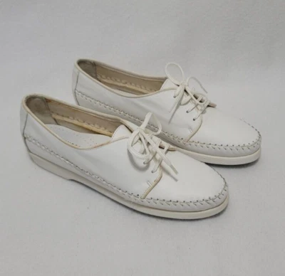 NWB Vintage Nurse Mates Leather White All Day Comfort Shoes Size 7 N - Image 1 of 4