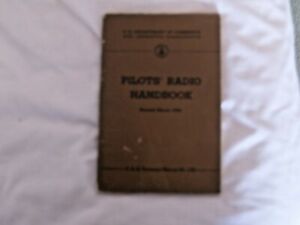 PILOTS RADIO HANDBOOK US CAA TECHNICAL MANUAL 1954