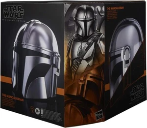 NEW Hasbro Star Wars The Black Series The Mandalorian Premium Electronic Helmet - Picture 1 of 13