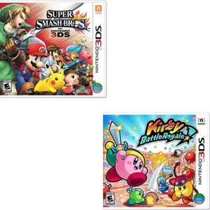 Kirby: Battle Royale + Super Smash Bros. 3DS Brand New Game Special Bundle - Picture 1 of 5
