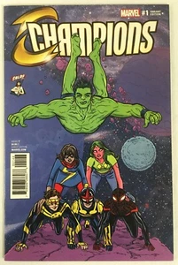 Champions #1 Mike Allred CBLDF Exclusive Variant Marvel 2016 VF/NM 9.0 - Picture 1 of 2