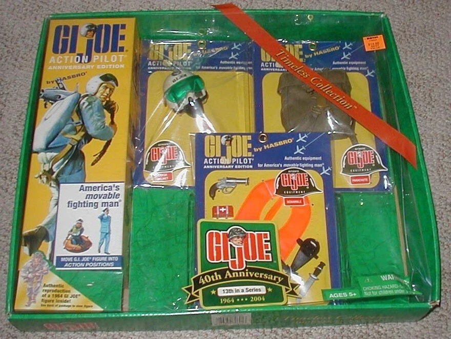GI Joe 1964-2004 40th Anniversary Action Pilot 13th  (Accessory Packs)NIB - Image 1 of 1