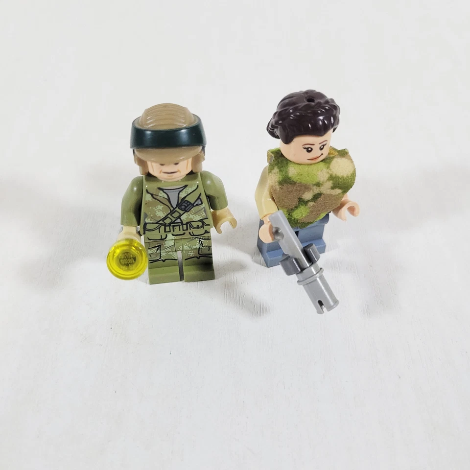 Lego Star Wars 75094 Minifiguras - Princesa Leia y Endor Rebel Trooper Foto 1 de 1
