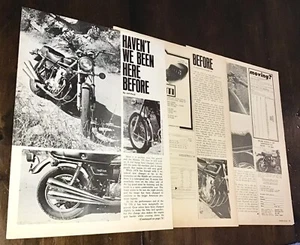 1978 Honda 750 Four Motorcycle Vintage Magazine Article Ad CB750 Four Ad#41224 - Picture 1 of 1