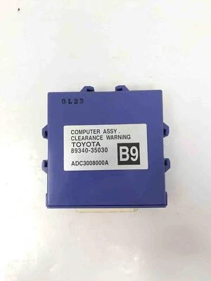 2010-2013 TOYOTA 4RUNNER PARK ASSIST MÓDULO AVISO DE LIBERAÇÃO 89340-35030 - Imagem 1 de 4