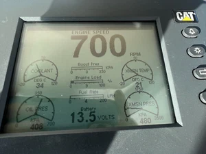 Caterpillar Marine Diesel engines data Display CAT C7 307-7542-00 c9 - Picture 1 of 2