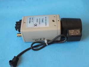 B/W  T-340C  DC12V/AC24V  3W Max   & TV LENS 1/3" 4mm 1:1.2 CS - Picture 1 of 5