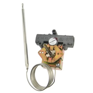 GAS FRYER THERMOSTAT 190 C 3/8" NPT IN OUT FOR ROBERTSHAW BGO BLEED VALVES