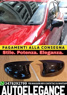0822🔥CALOTTE ADATTO PER RENAULT CLIO 5 2019+ NERO LUCIDO ADESIVE🔥 - Immagine 1 di 4