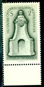 1967 Baroque monument,Cadastral land marker system 150 Years,Austria,Mi.1250,MNH - Picture 1 of 1