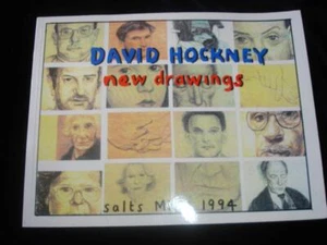 David Hockney Neue Zeichnungen Familie Freunde Beste Freunde 1993-1994 Salzmühle - Bild 1 von 8