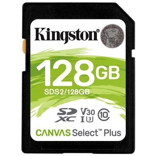 Kingston Canvas Select Plus 128GB Class 10 SDXC Speicherkarte - SDS2/128GB