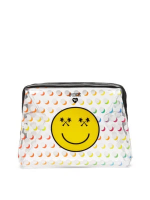 VICTORIAS SECRET ROSA SONRIENTE BOLSA DE BELLEZA COSMÉTICA BELLEZA BOLSA DE VIAJE ESTUCHE NUEVO CON ETIQUETAS  Foto 1 de 4