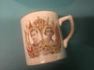 Vintage King George VI 1937 Krönungsbecher - Bild 1 von 5