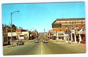 Port Angeles WA Street Ford GoodYear Tires Richfield Gas Station Postcard D087 - Picture 1 of 2