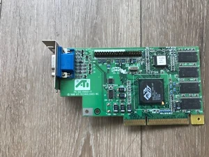 ATI 109-49800-11 3D Rage Pro Turbo 8MB VGA AGP Video Graphics Card 113874-001 - Picture 1 of 4