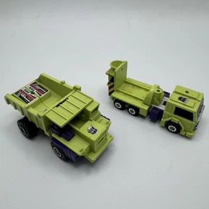 VINTAGE G1 Transformers Decepticon Constructicon Devastator Lot For Parts - Picture 1 of 8