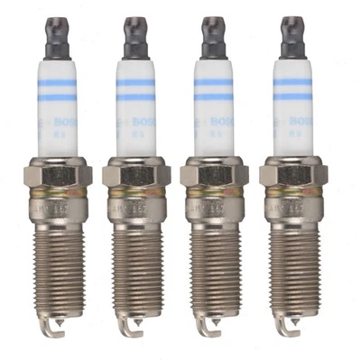 Velas de ignição Bosch de irídio duplo 4 peças para 2002-2003 Saturn LW200 2.2L L4 uy - Imagem 1 de 4