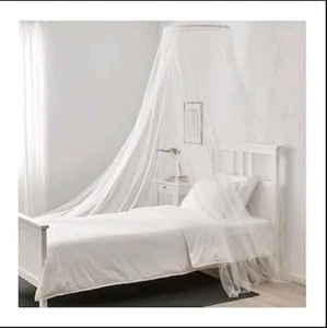 IKEA Bryne Canopy White Princess Mosquito Net Bed Cover Camping Dome 443.610.10 - Picture 1 of 4