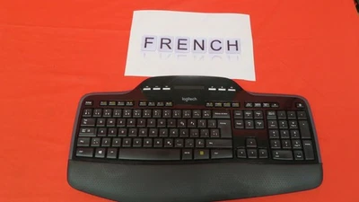 Logitech MK710 French Wireless Keyboard Only Very Good 5324 - Image 1 of 4