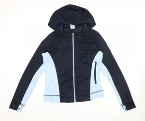 Nike Hoodie Jacke Damen dunkelblau Full Zip Größe M Dri-Fit - Bild 1 von 12