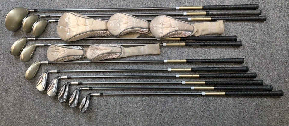 Adams Idea A7OS Combo Set Women's Drive (1,3,5) Hybrid (4,5,6) Irons (7,8,9,P,S) - Image 1 of 4