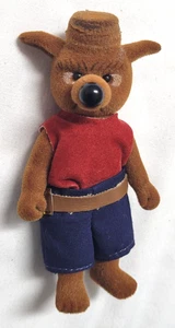 Sylvania Calico Critters Tonka Maple Town Wilde Wolf Puppe 80er Cowboy Vintage - Bild 1 von 5