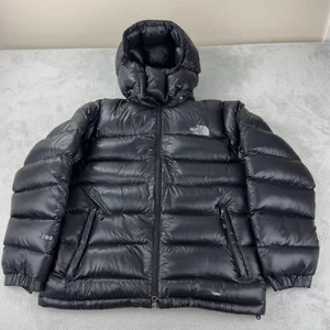 The North Face Women's Size Medium 700 Down Fill Nuptse Black Puffer Jacket - Picture 1 of 16