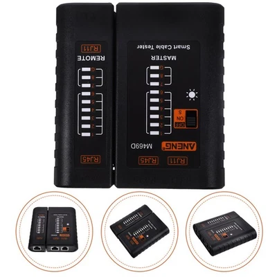  3 PCS Netzwerkkabel Tester Prüfgerät Netzwerkkabeltester Verdrahtungstester - Bild 1 von 4