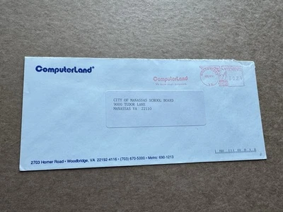 US Computer Thematic Meter Cover (04) 1991 Computerland +We know SMALL computers - Image 1 of 2