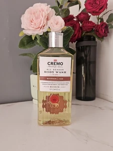 Cremo Bourbon and Oak Body Wash, Men's Shower Gel for Body Skin Care, 473 ml - Picture 1 of 3