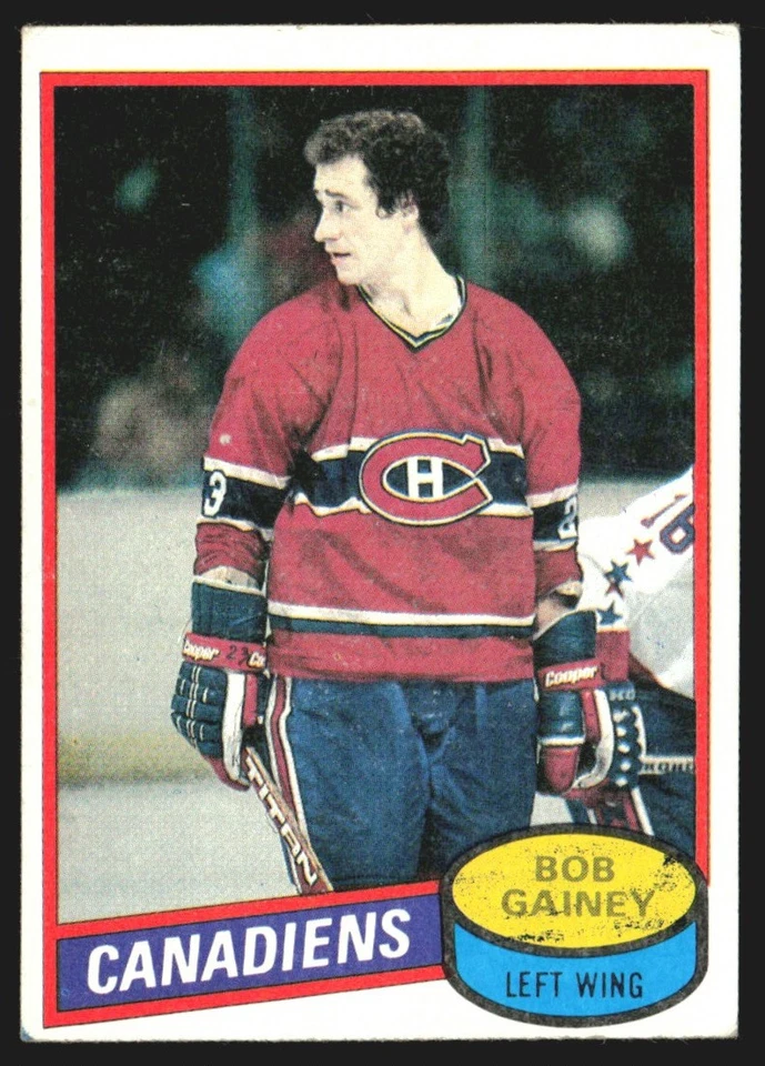 1980-81 Topps Bob Gainey #58 VS9 - Image 1 of 2
