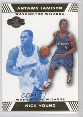 2007-08 Topps Co-Signers Gold Blue /89 Nick Young Antawn Jamison #51 Rookie RC - Image 1 of 2