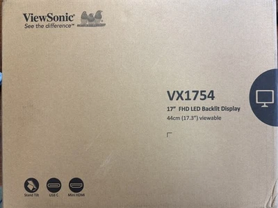 ViewSonic VX1754 17" 1080p IPS Portable Gaming Monitor with 144Hz, AMD FreeSync - Image 1 of 3