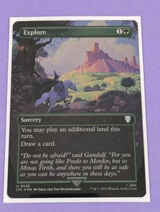 MTG: The Lord of the Rings: Explore Borderless Foil #0528 Uncommon - NM - Picture 1 of 1
