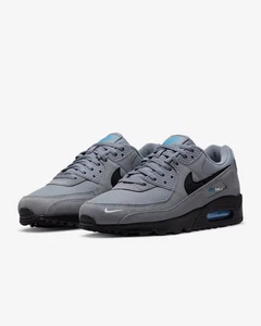 Nike Herren Nike Air Max 90 Schnürschuhe bequeme Passform Max 90 Sport Sneaker - UK 6-14 - Bild 1 von 11
