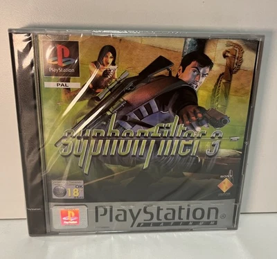 SYPHON FILTER 3 SONY PLAYSTATION PS1 PAL UK NEW FACTORY SEALED 2001 - Immagine 1 di 4