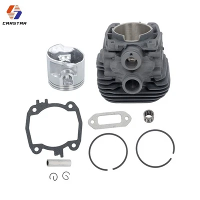 LIGUVCY For Stihl TS410 Cylinder Pot Piston with Gaskets Conrod Bearing 4238-020-1209